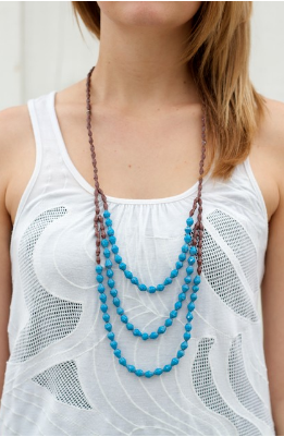  Socially Responsible Necklace- Cascading