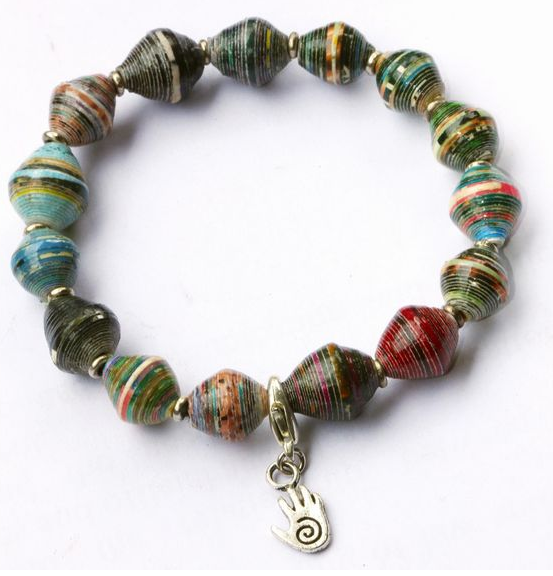  Charmed Stretch Bangle - Earth