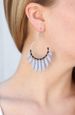 Socially Responsible Earrings- Plume